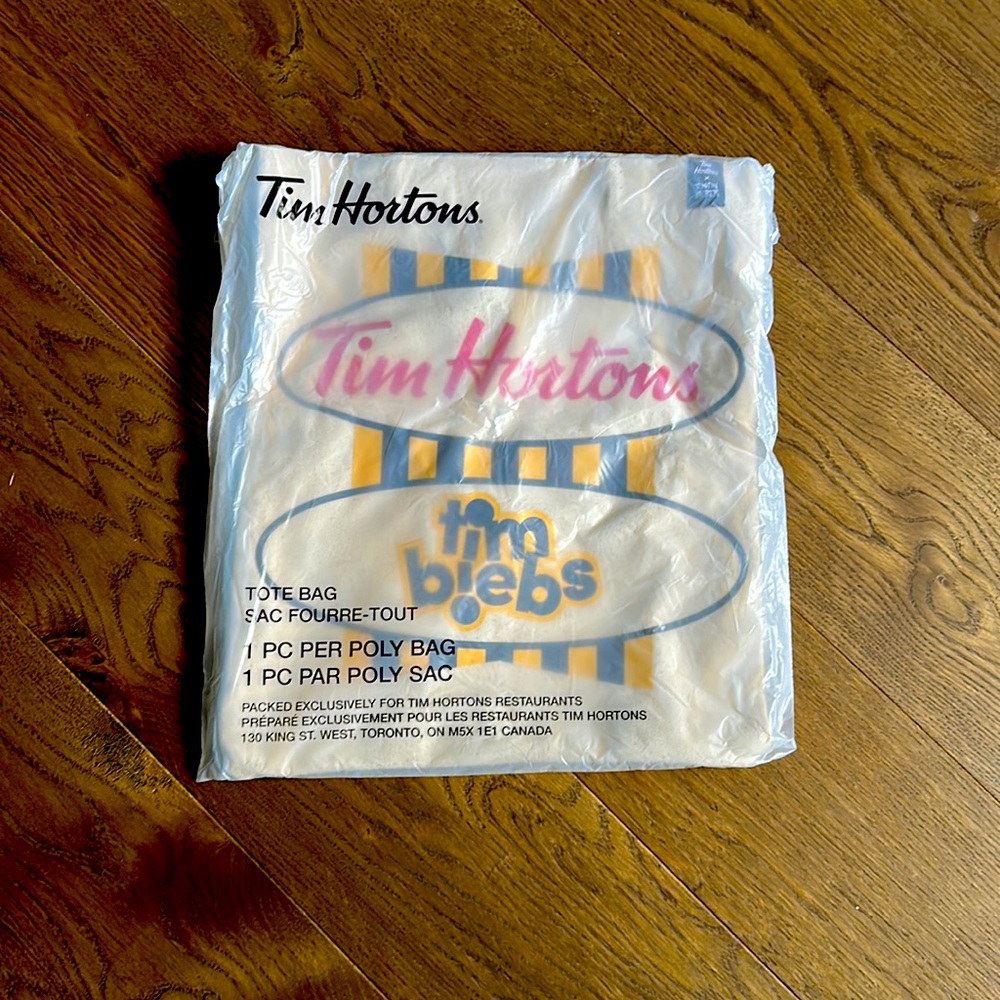 TIMs x Bieber Tote bag BNWT
